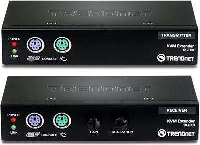 Produktbild Trendnet RJ-45, USB A/B, VGA