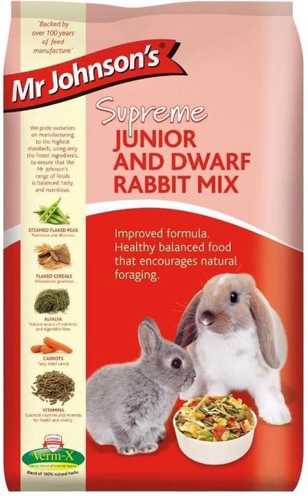 Produktbild Mr. Johnson's Mr.Johnson - Mr.J Supreme Junior & Dwarf Rabbit 15kg - (815-213) (15 kg, 1 x)