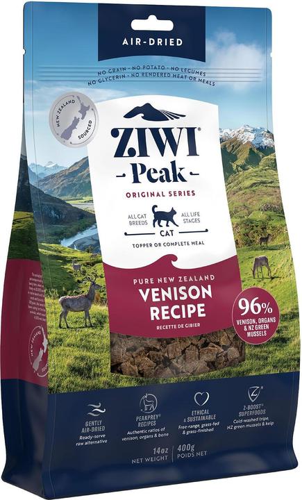 Actual product image Ziwi Peak Air Dried Food vension 400g (Adult, 8 pcs., 400 g)