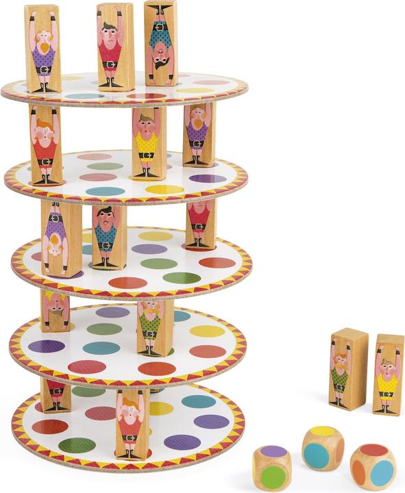 Actual product image Janod Skill game Acrobat (German, French)