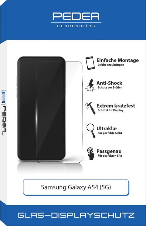 Produktbild Pedea Glas Displayschutz (1 Stück, Samsung Galaxy A54 5G)