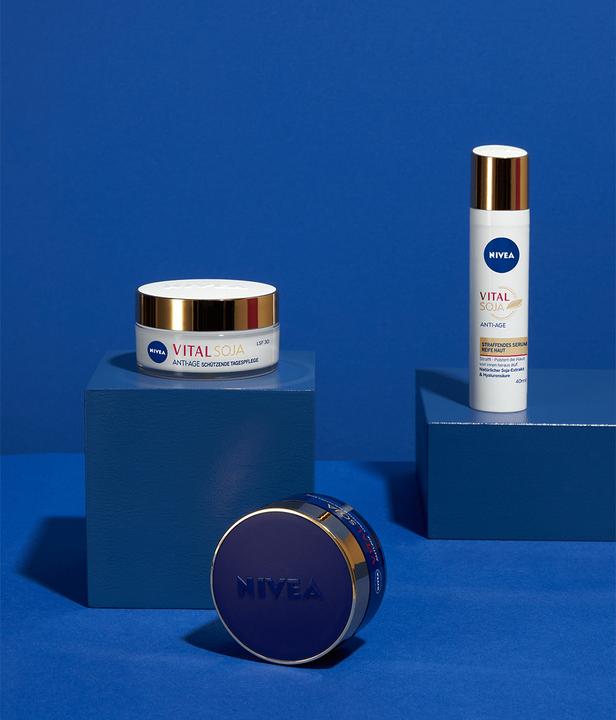 Actual product image NIVEA Vital Soy Protective Day Care SPF30 (50 ml, Day cream, SPF 30)