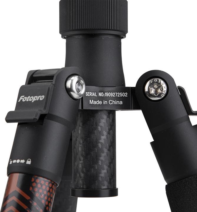 Image du produit Fotopro X Aircross 1 Mini trépied en carbone noir (Matières plastiques)