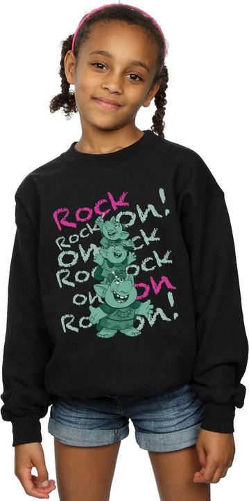 Immagine prodotto Disney Frozen Trolls Rock On Felpa Ragazze (128)