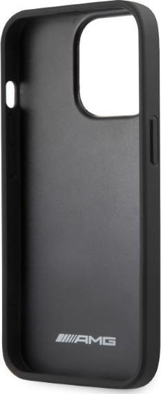 Produktbild Mercedes AMG AMHCP13LOSDBK iPhone 13 Pro / 13 6,1" czarny/black hardcase Leather Curved Lines (Apple iPhone 13 Pro)
