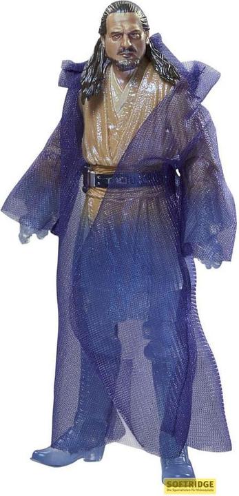 Actual product image Hasbro STAR WARS - Qui-Gon Jinn (Esprit de la Force) - Fig. Black Series 15cm