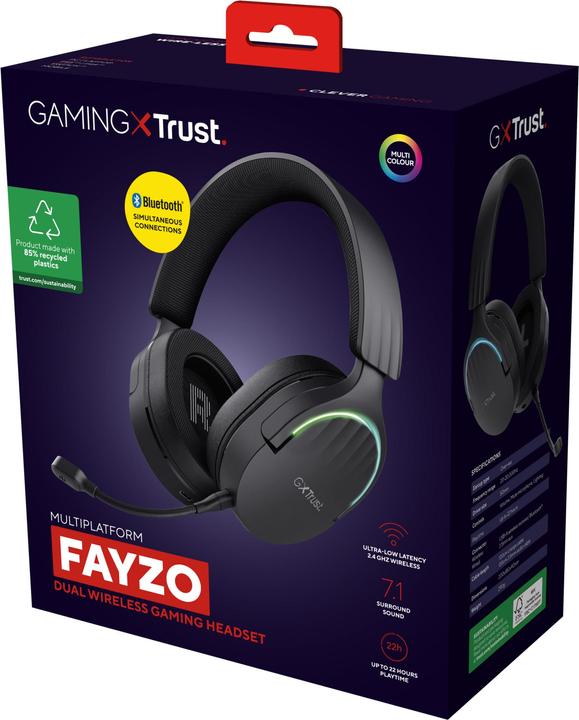 Actual product image Trust GXT 491 Fayzo (Wireless, Cable)