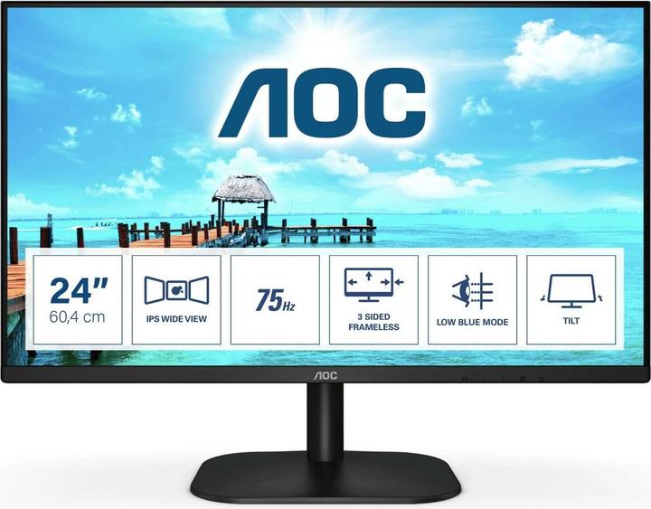 AOC 24B2XH (1920 x 1080 Pixel, 24")