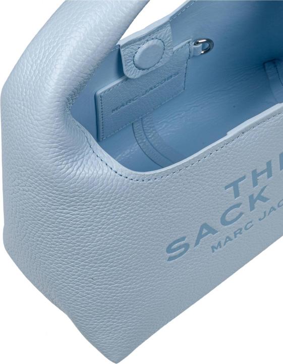 Produktbild Marc Jacobs the mini sack bag in leather color light blue