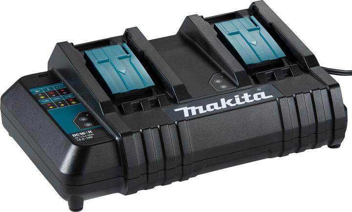 Productafbeelding Makita DC 18 SH Dubbele lader 2x 14,4 V 2x 18 V ( 36 V ) LXT ( 199687-4 ) 2,6 ampère laadstroom (36 V)