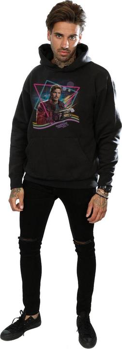 Image du produit - Sweat à capuche GUARDIANS OF THE GALAXY NEON STAR LORD - Homme (L)