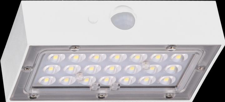 Tracon Lampada da parete solare a LED con rilevatore di movimento (350 lm, IP65)