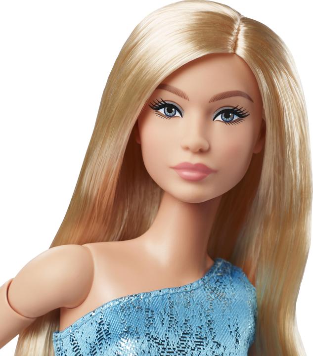 Actual product image Barbie Signature Looks 23 - Blonde, Blue Dress
