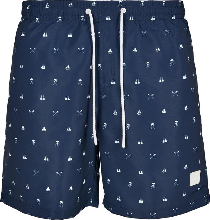 Urban Classics Pattern Swim Shorts