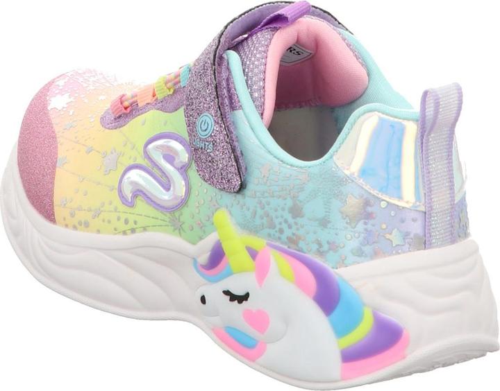 Actual product image Skechers S-Lights Unicorn Dreams Sneaker Kids (36)
