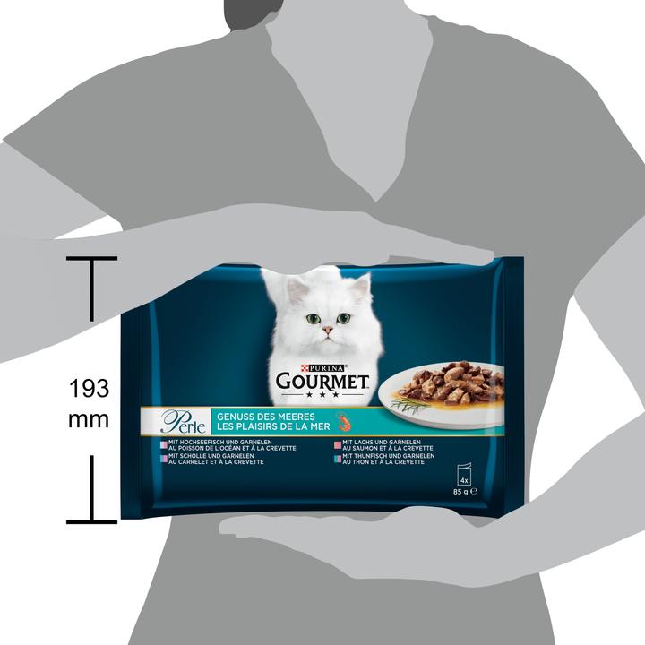 Produktbild Gourmet Perle Genuss des Meeres (Adult, 4 Stk., 85 g)