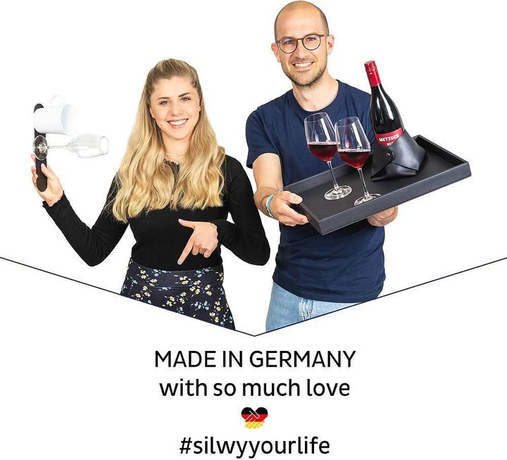 Produktbild Silwy Metall-Leiste für Gläser 50 cm