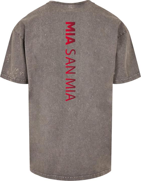 Actual product image FC Bayern München Mia San Mia V GR Acid Washed Heavy Oversize Tee - 115607 (3XL)
