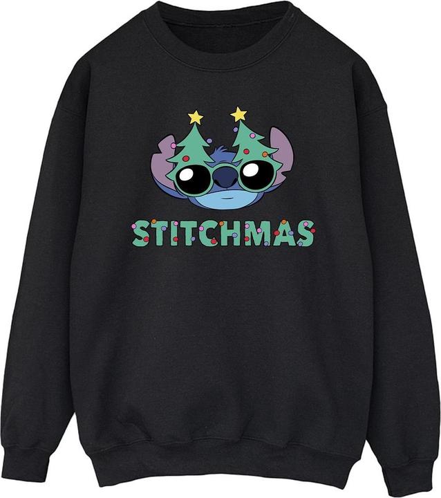 Immagine prodotto Disney Lilo & Stitch Stitchmas Glasses Felpa Uomo (L)