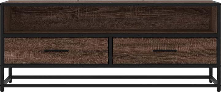 Produktbild VidaXL TV Schrank Lowboard Fernsehschrank Fernsehtisch Braun Eichen-Optik (100 x 34.5 x 40 cm)