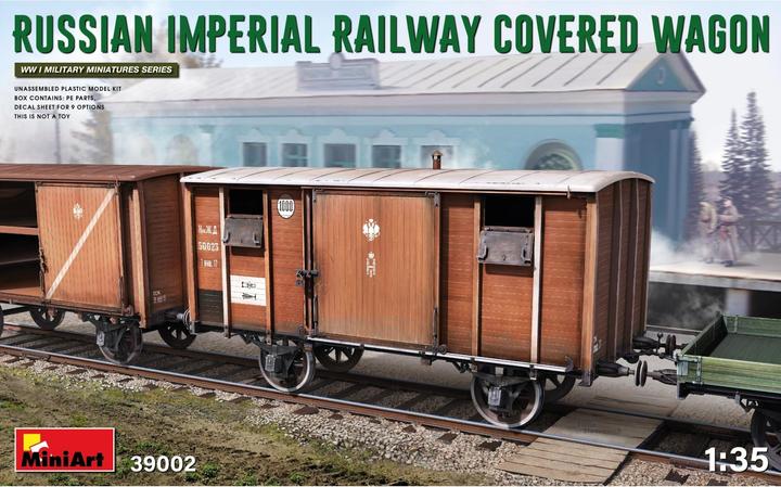 Produktbild Mini art Russian Imperial Railway Covered Wagon