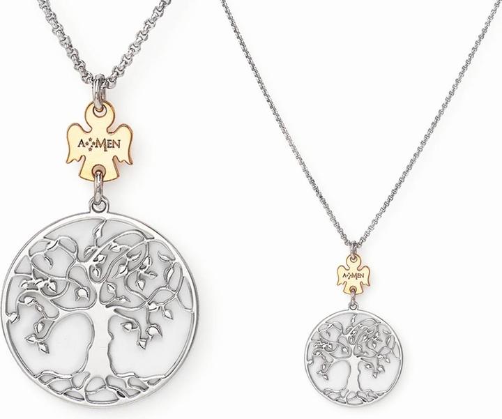 Immagine prodotto Amen Collana con angelo dell'albero della vita (Argento 925, 40 cm)