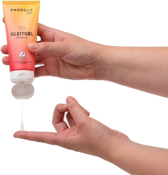 Actual product image Amorelie AMC Aqua Peach Scent Lubricant 100 ml (100 ml)