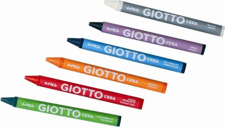 Actual product image Giotto Wax crayons Multicoloured, 24 pieces (Multicoloured, 24 x)