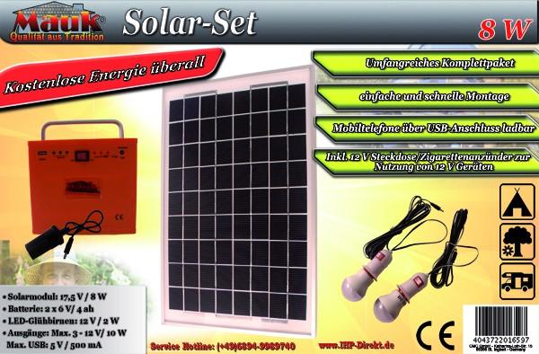 Produktbild IHP Mauk Tragbares Solar Set 8 W (8 W)