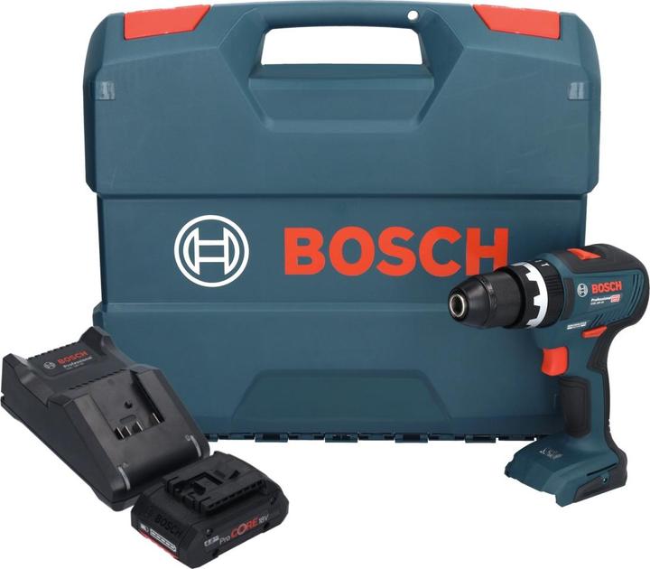Productafbeelding Bosch Professional Bosch GSB 18V-55 professionele accu klopboormachine 18 V 55 Nm borstelloos + 1x ProCORE accu 4.0 A (Oplaadbare batterij)