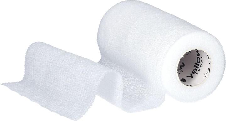 Actual product image Yellow Kohäsive Fixierbinden 10cmx4.5m, blau