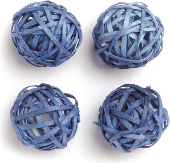 Produktbild Glorex Rattankugeln 4St 4cm