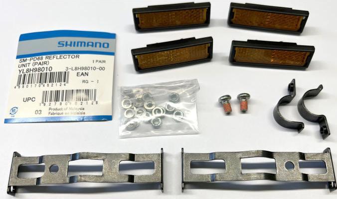 Image du produit Shimano Kit de réflecteurs SM-PD68