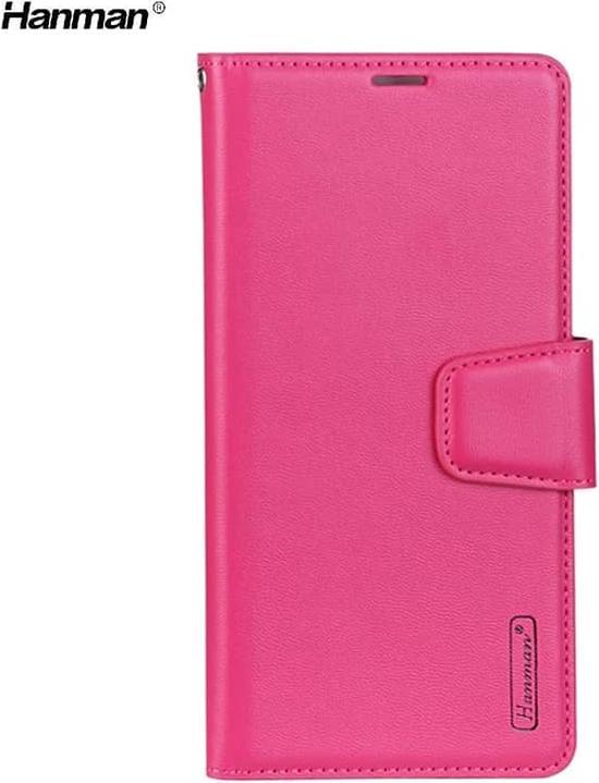 Produktbild Hanman Apple iPhone XS Max - Mill Flip Case mit 3 Kartenfächern, pink (Apple iPhone XS Max)