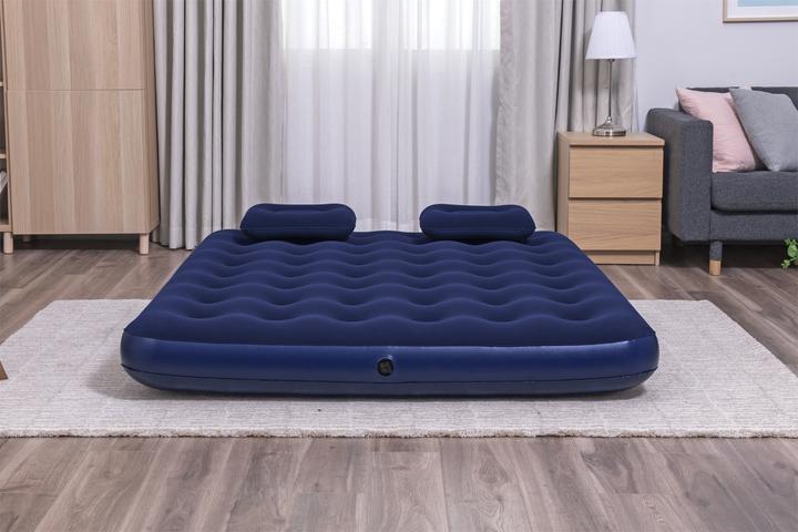 Image du produit Bestway Matelas gonflable 2 places avec pompe manuelle 203 x 152 x 22 cm