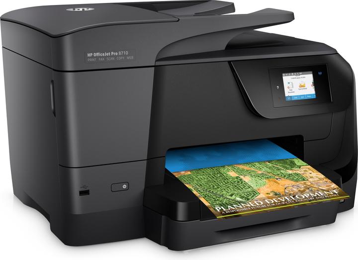 Actual product image HP Officejet Pro 8718 All-in-One - multifunction printer - color - inkjet - L (Thermal printing, Colour)