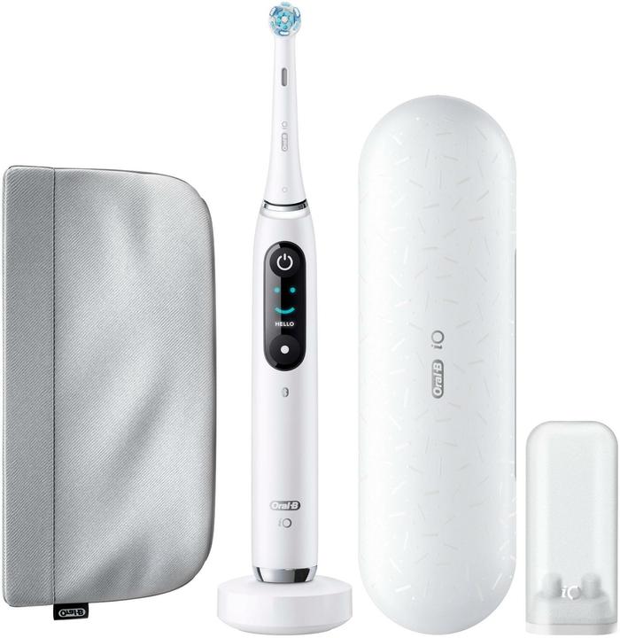 Produktbild Oral-B iO Series 9, White Alabaster Luxe Edition Elektrische Zahnbürste (Oszillierende Zahnbürste)