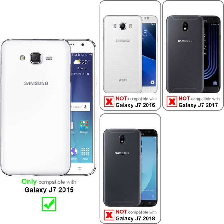 Produktbild Cadorabo TPU Handy Kette SILBER Cover