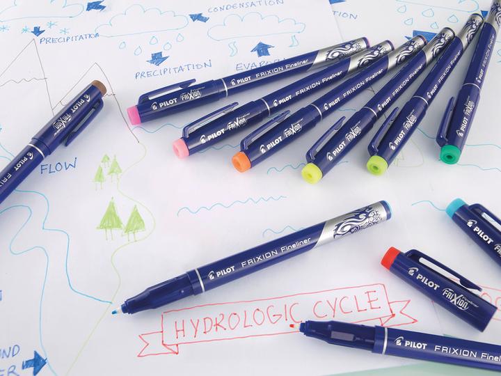 Actual product image Pilot FRIXION - Fineliner (Blue, 1 x)