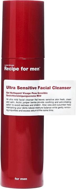 Recipe for men Gesichtsreinigungscreme Mild (Reinigungslotion, 100 ml)
