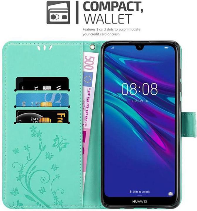 Immagine prodotto Cadorabo Copertina del libro di fiori (Huawei Y6 (2019))