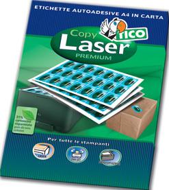 Tico Copy laser premium self-adhesive label White 100 piece(s)