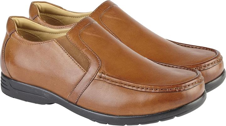 Actual product image Roamers Leather Xxx Extra Wide Shoes (50.5)