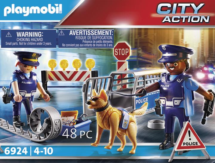 Actual product image Playmobil Police roadblock (6878, Playmobil City Action)