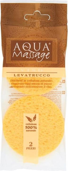 Produktbild Aqua Massage Gesichtsreinigungsschwamm zellulose 2 Stk.