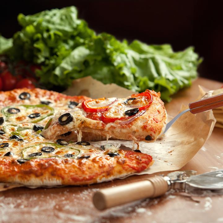 Actual product image Relaxdays Pizza slider