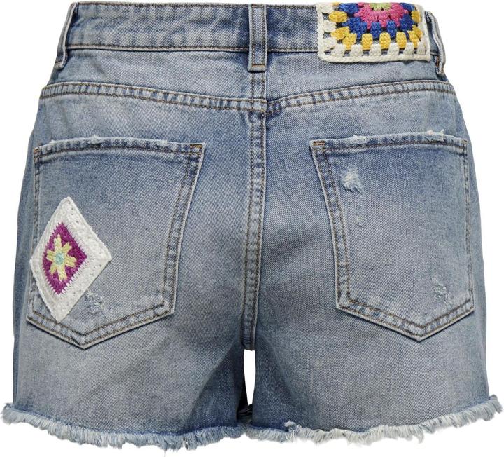 Actual product image Only ONLZUMA Hohe Taille Normal geschnitten Jeans-Shorts Jeans-Shorts (L)