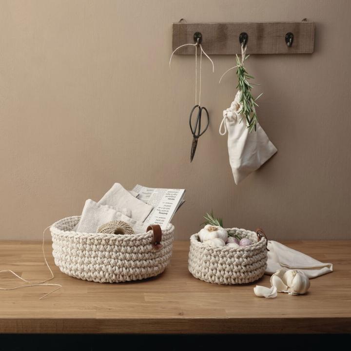 Immagine prodotto ASA Selection Cestino ASA all'uncinetto S ecru 17 cm
