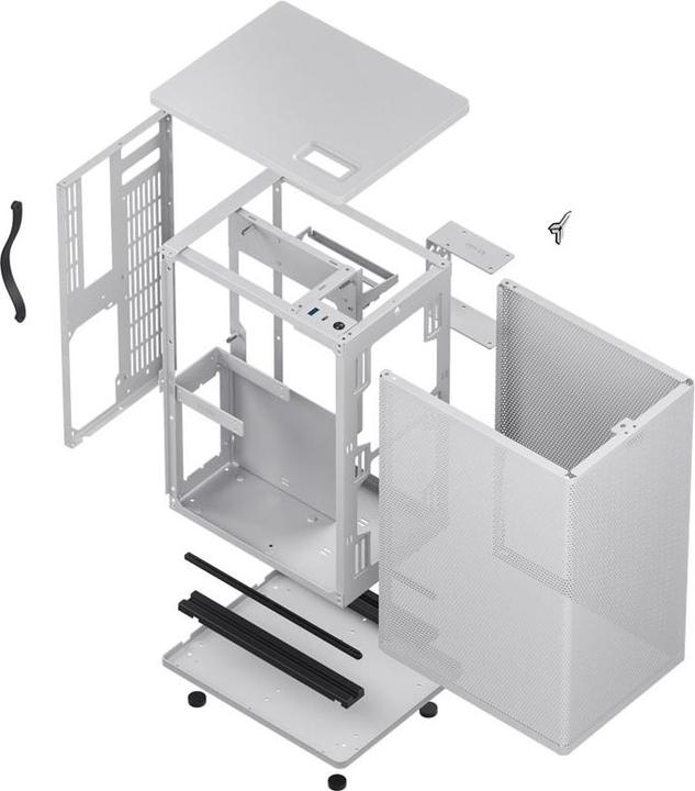 Produktbild Jonsbo VR3 Mini-ITX PCI-E 4.0 – weiss (ITX)