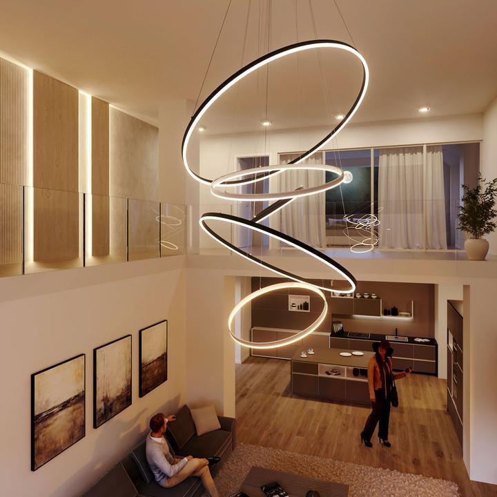 Produktbild s.luce Ring Hängeleuchte Direkt (6000 lm)
